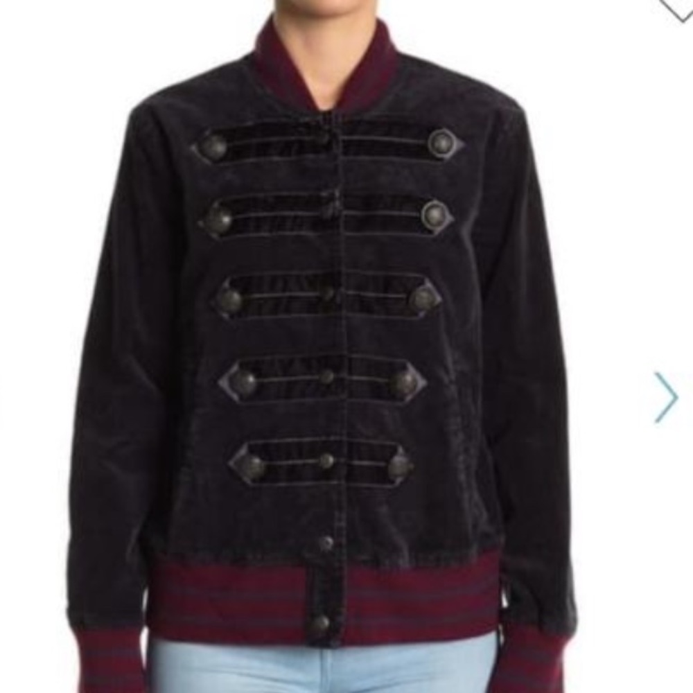 Free People Atlas Corduroy Bomber Jacket